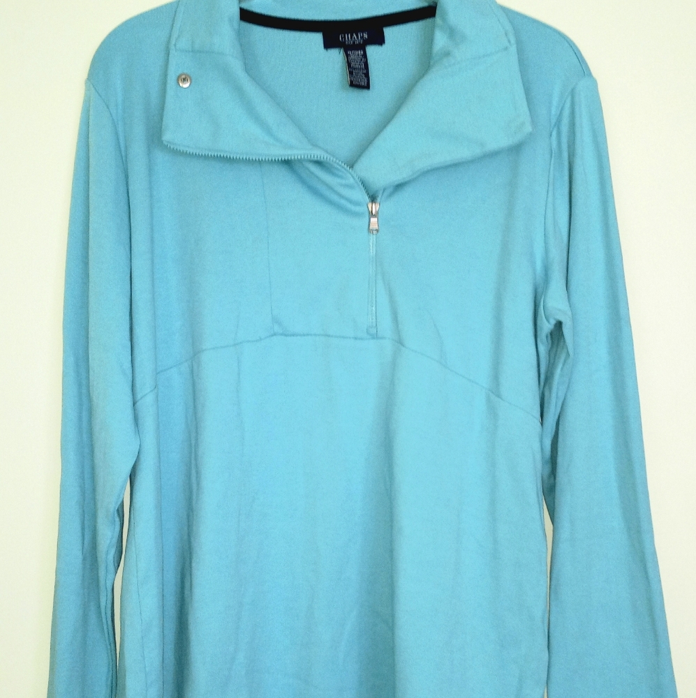 Chaps running top 1/4 zip long sleeved XL